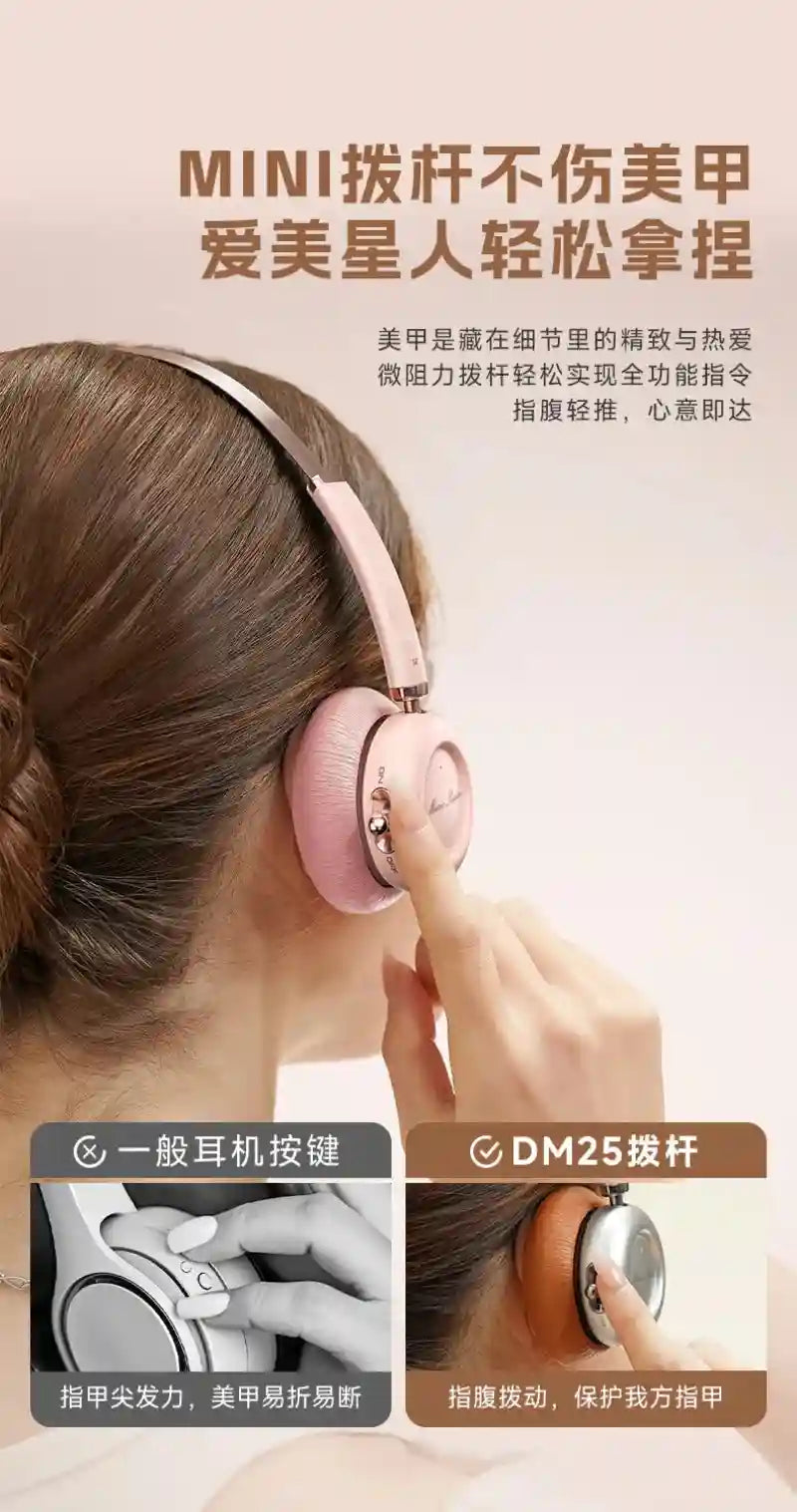 Wireless Bluetooth Gaming Headphones with Active Noise Cancellation Tidesmit