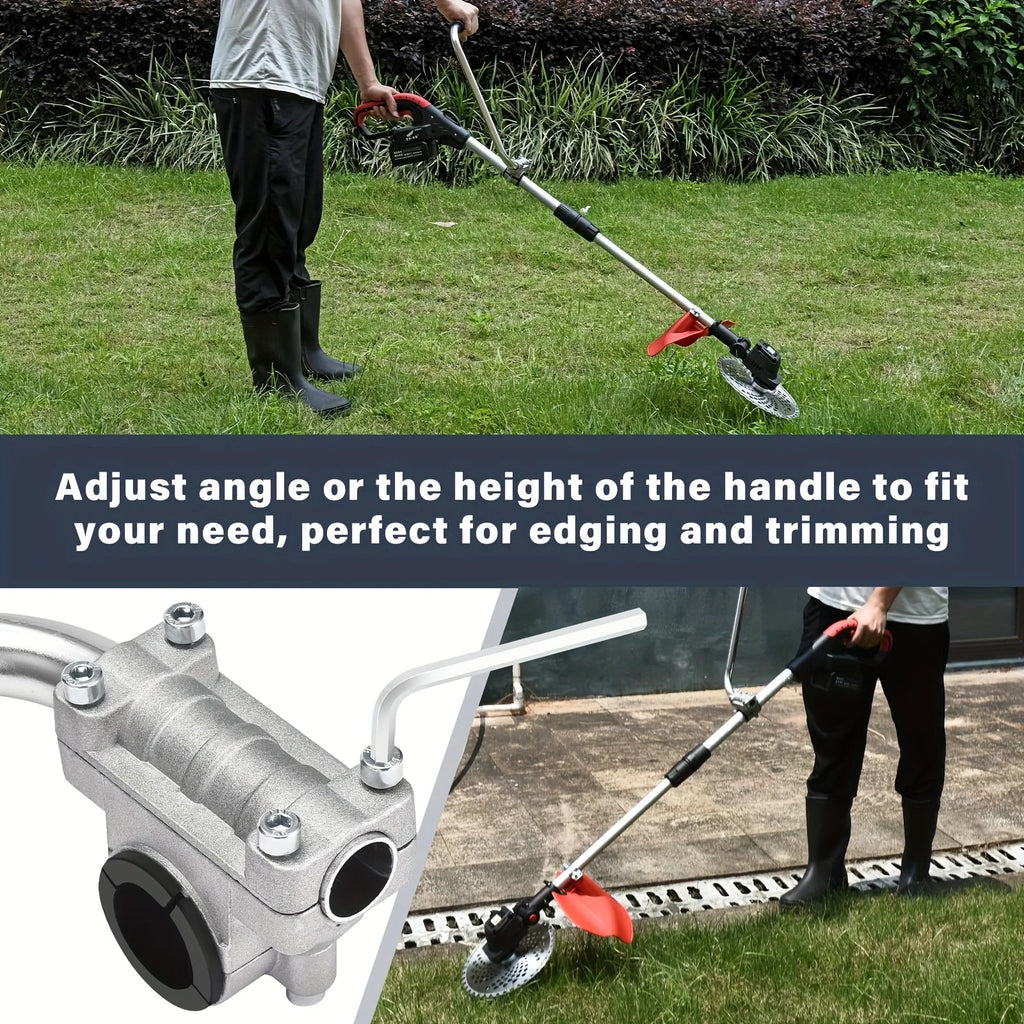 Trimmer Grip String Trimmers Handle With Bracket Clamp Trimmer Handle For Landscaping Edging Lawn Yard Trimming Garden tools
