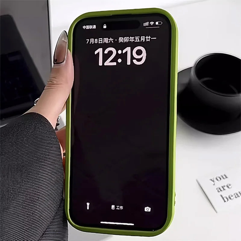Flower Phone Case for iPhone, Shock-Absorbing Military-Grade Cover Tidesmit