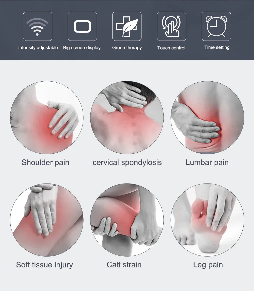 Ultrasonic Therapy Machine: 1MHz Deep Tissue Relief & Muscle Device Body Shaping Massage Equipment Tidesmit