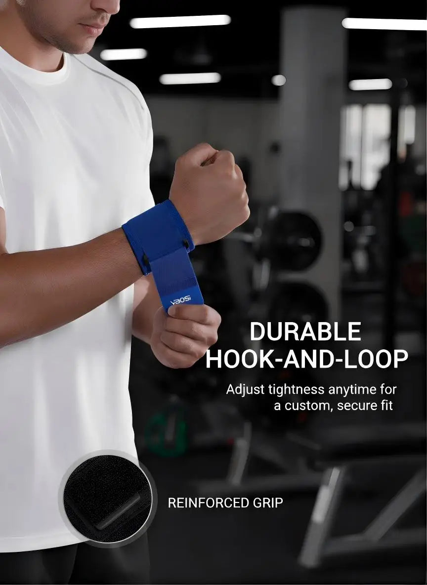 VBOSI Adjustable Wrist Support Brace Neoprene Compression Wristband for Sports Fitness Weightlifting Basketball Pain Relief Wris