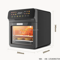 AOJA Factory Smart Stainless Steel Air Fryer Oven 15L Large Capacity Multi-Function Energy Saving Household Kitchen Appliance
