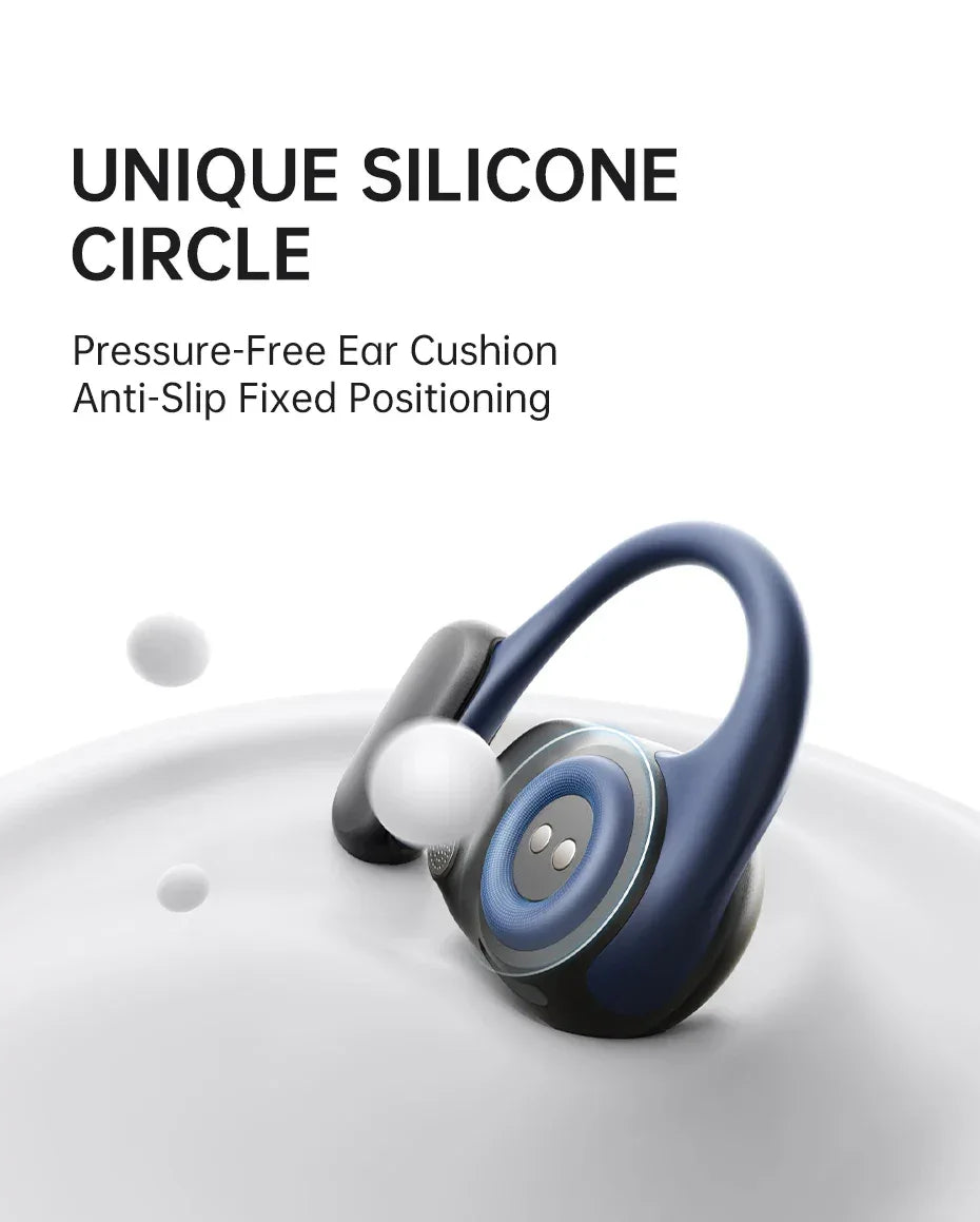 Baseus Bowie MF1/Eli 15i Fit Open-Ear Sport Wireless Earphones Bluetooth 5.4 EarHooks Big Bass Sport Earbuds 60Hrs Playtime Tidesmit