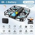8K Camera Drone V37 - Foldable Quadcopter for Beginners by Tidesmit V37 8K-1B Tidesmit
