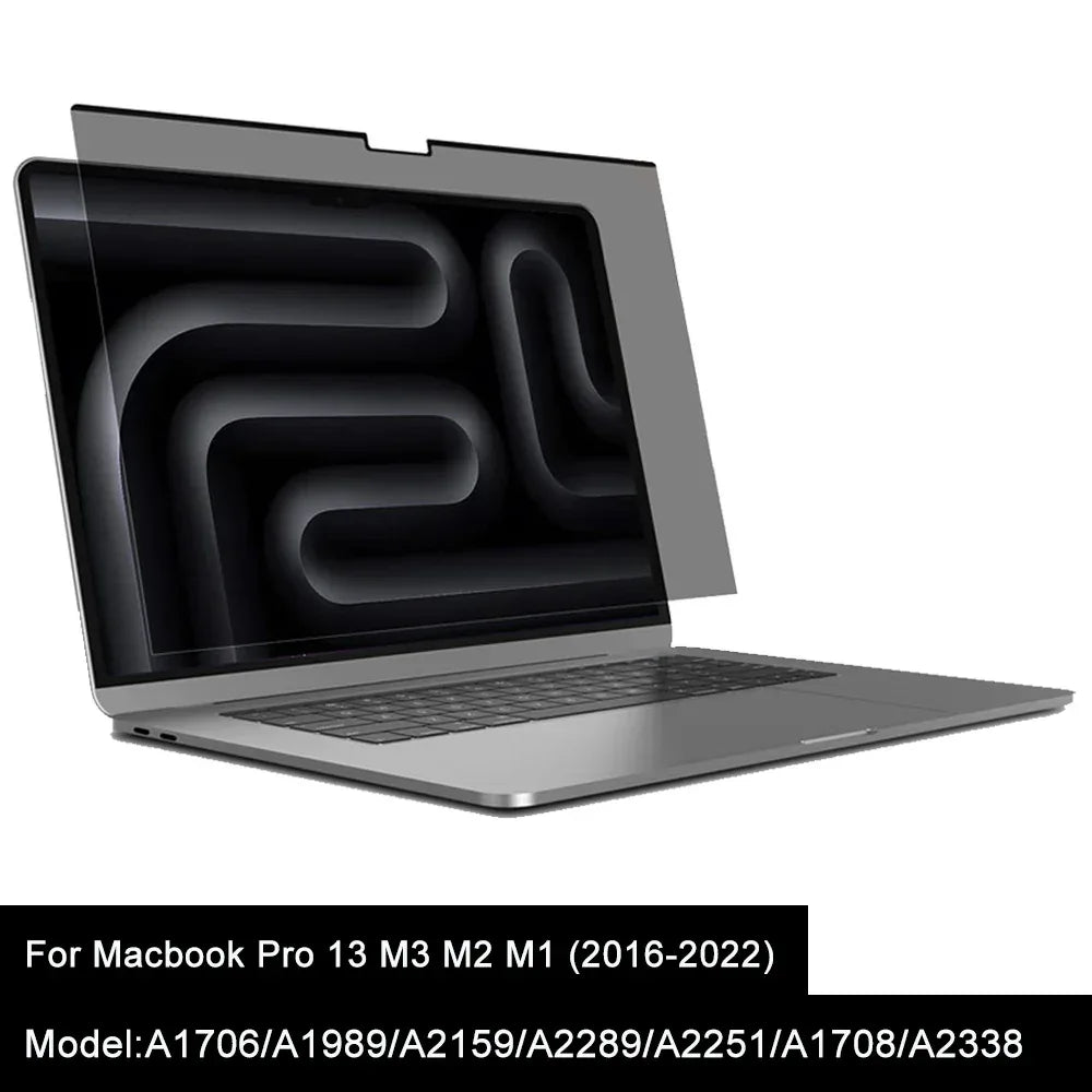 Macbook Privacy Screen Protector | Anti-Glare Filter for M4 Air Pro13 M3 M2 M1 Tidesmit