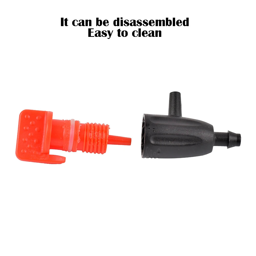 5-50Pcs Adjustable Irrigation Drippers Sprinklers 1/4'' Emitter Dripper Micro Drip Irrigation Sprinklers For Watering System