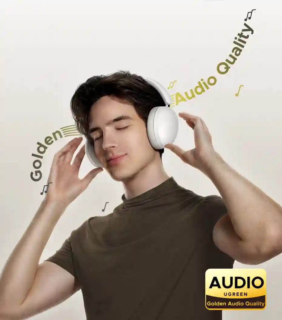 Wireless Headphones Over-Ear with 80-Hour Battery Life | Tidesmit Tidesmit