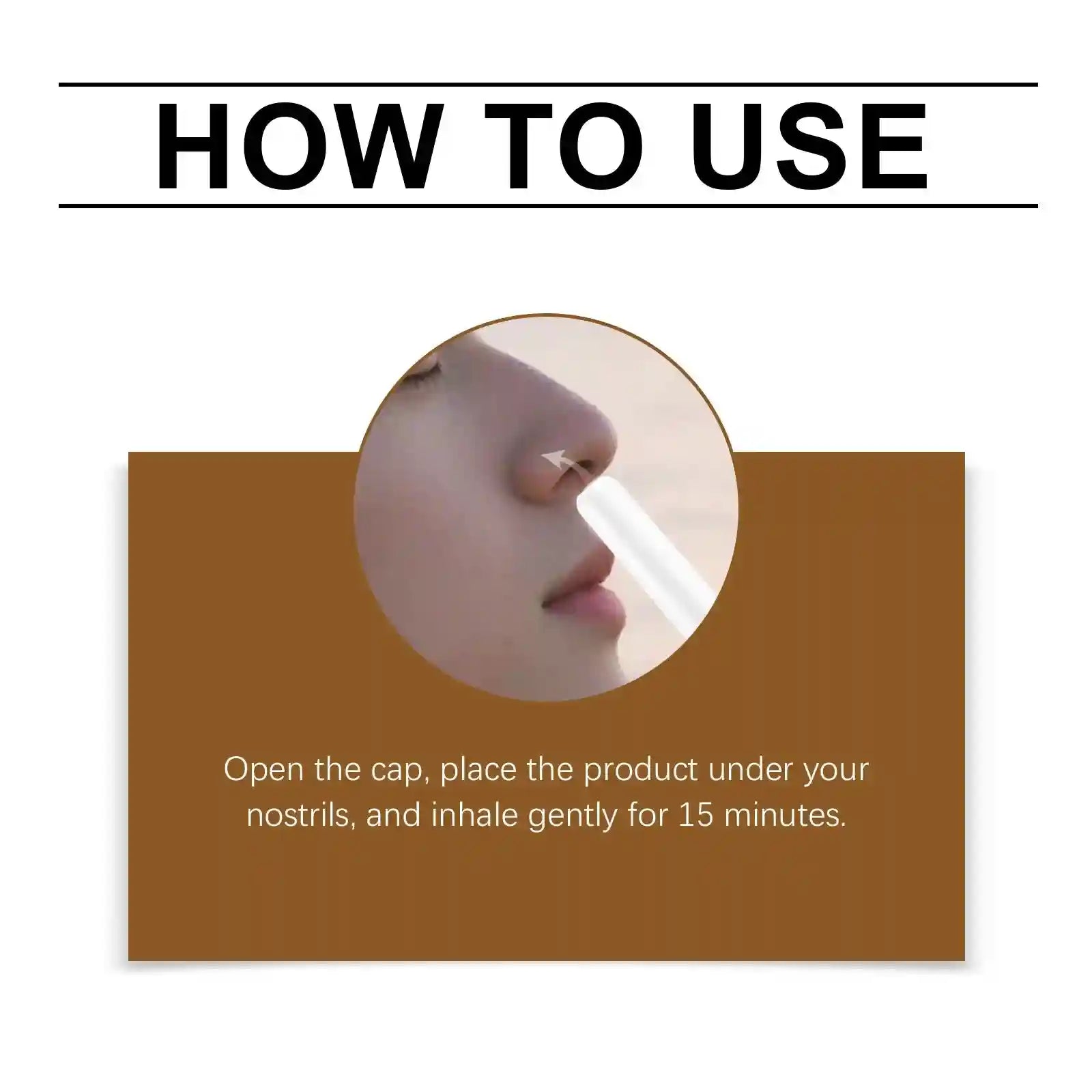 Nasal Sniffing Stick for Men - Daily Refreshing Inhalation | Tidesmit Lip Care Tidesmit