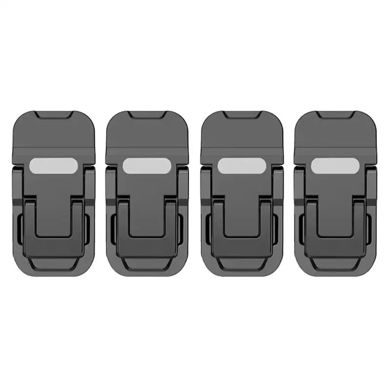 2-pack Hopfällbart Laptopställ - Portabelt Notebook-stöd, Justerbar Höjare, Kylfunktion, Universellt för Laptop och Surfplatta