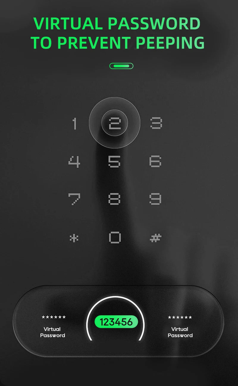 3D Face Recognition Smart LOCK Unlock Digital Door Lock With Camera FIngerprint Password Unlock Keyless Electronic Door Lock