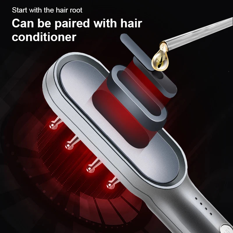 Red Light Therapy Hair Growth Comb - Professional Scalp Massager Relaxation Treatment Tidesmit
