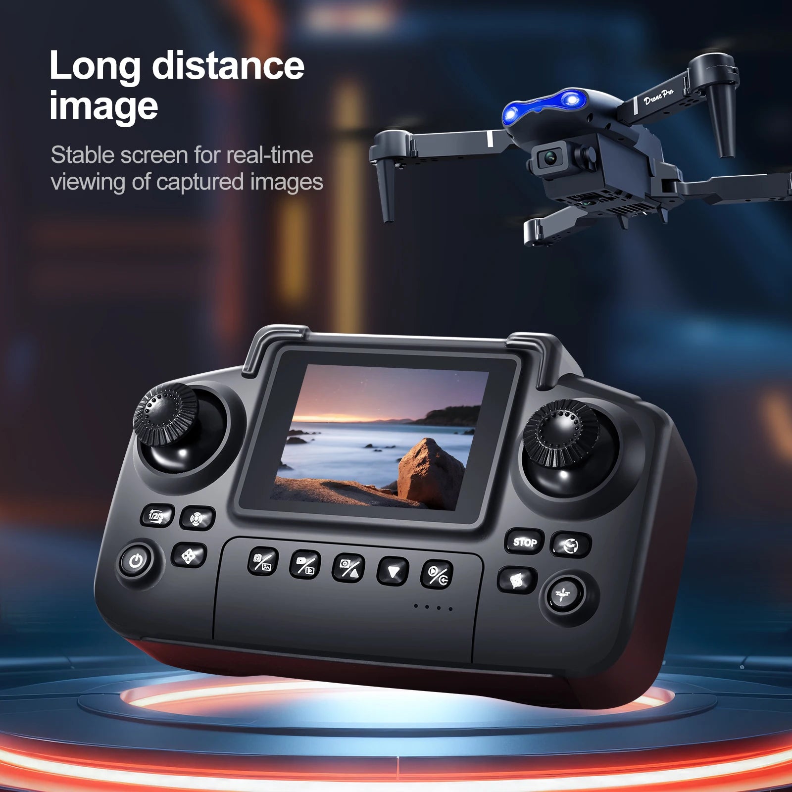 4K Camera Drone Foldable Quadcopter - Beginner-Friendly Tech Tidesmit