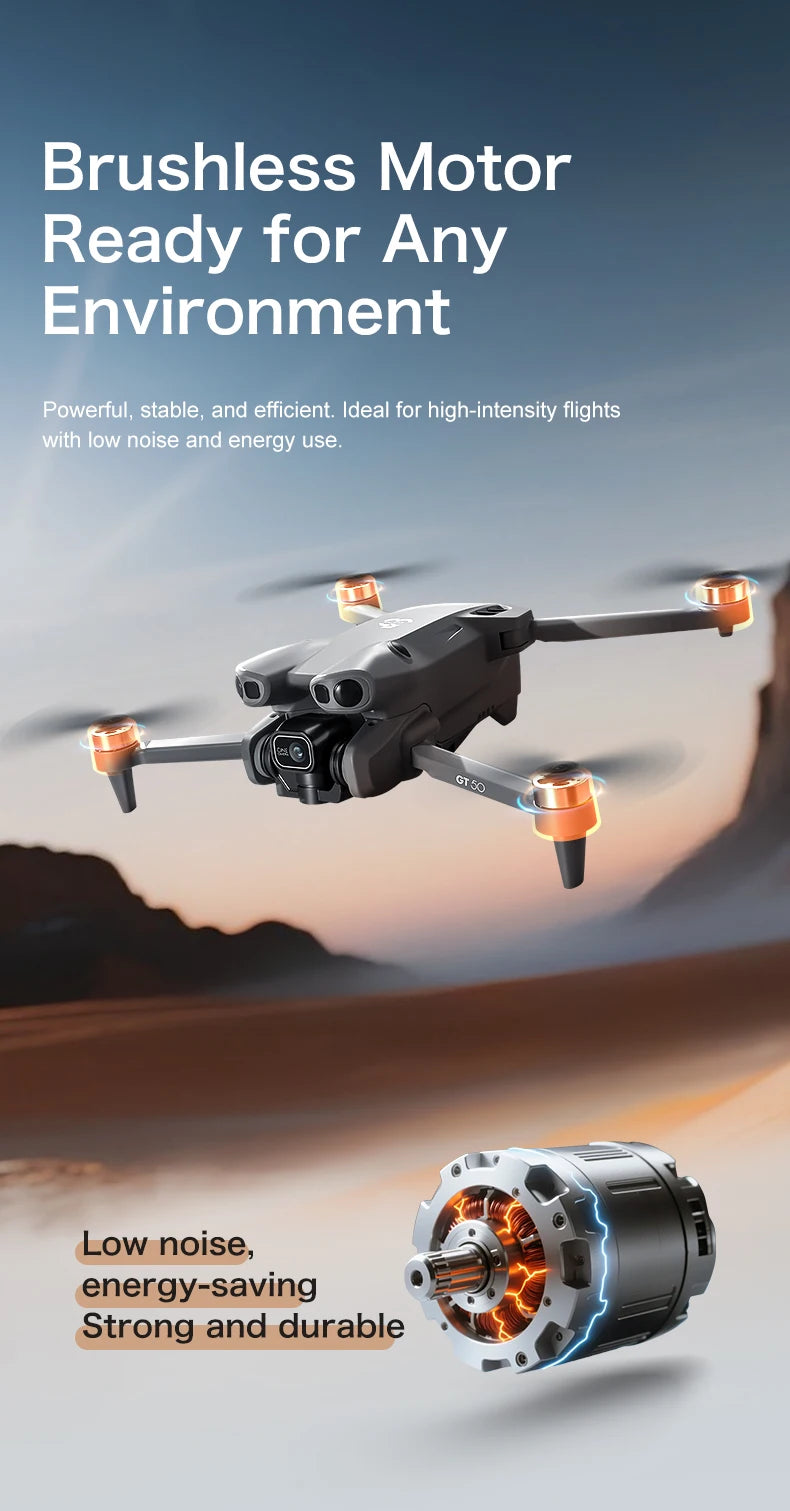 Mini 4K Camera Drone With GPS and Obstacle Avoidance - Tidesmit Tidesmit