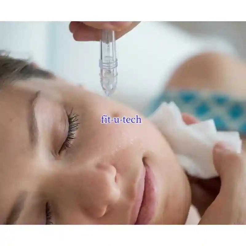 Oxygen Jet Peel Facial Machine – Triple Nozzle Professional Skin Care Eye Massage Instrument Tidesmit