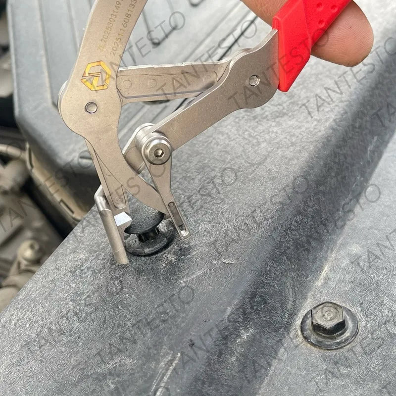 Car Clip Removal Pliers Plastic Rubber Round Nail Fastener Remover Tool for Car Interior Door Panel Chassis Trunk Repair Tool
