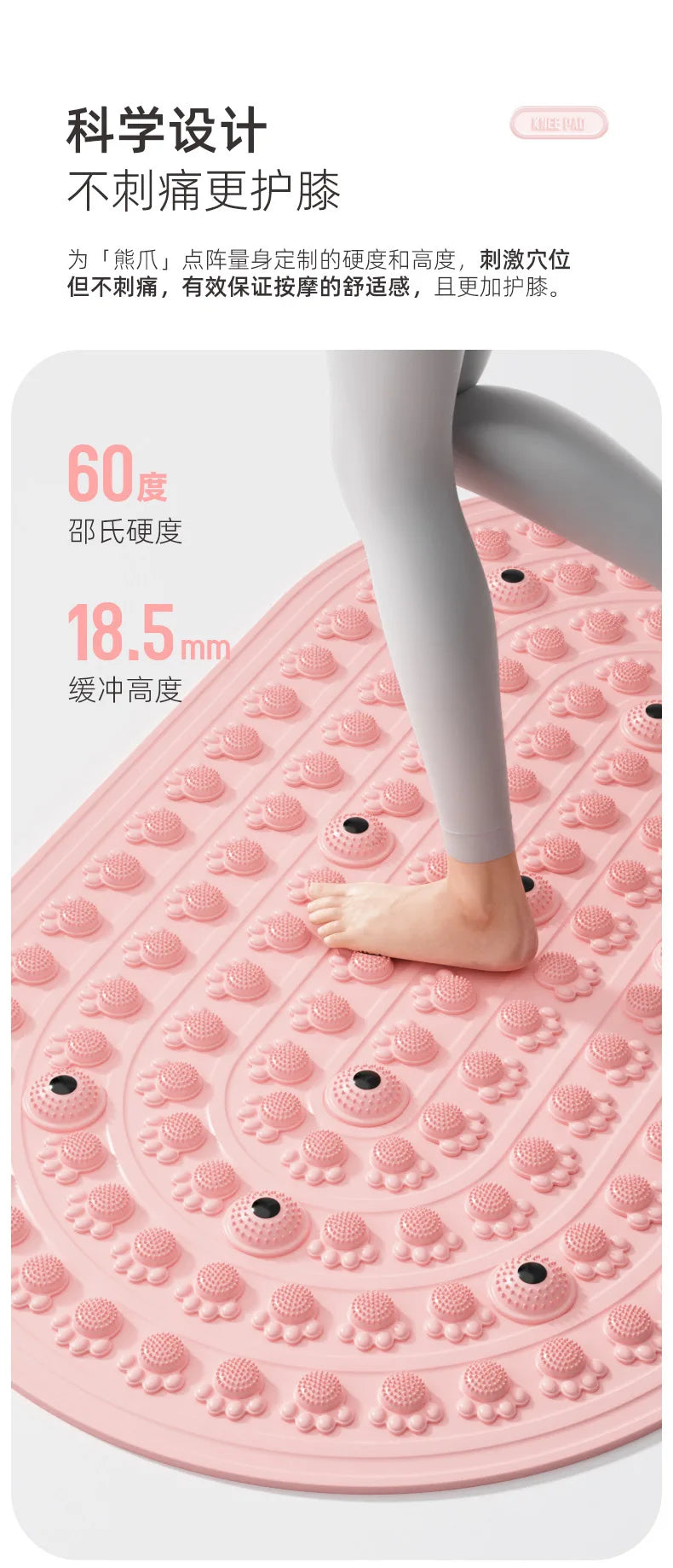 Massage Cushion for Feet | Anti-Fatigue Deep Tissue Mat | Tidesmit Massage Cushion Tidesmit