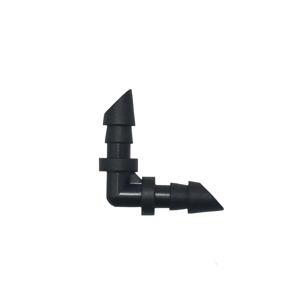 Irrigation Dripper Sprinkler Connector 1/8" 1/4" Hose Barb Tee Elbow Water Pipe Repair  Fitting Garden 3/5 4/7mm Tube Coupler