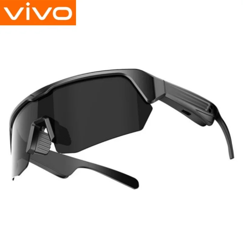 Bluetooth Cycling Sunglasses with Spatial Audio - Tidesmit Black Black Tidesmit