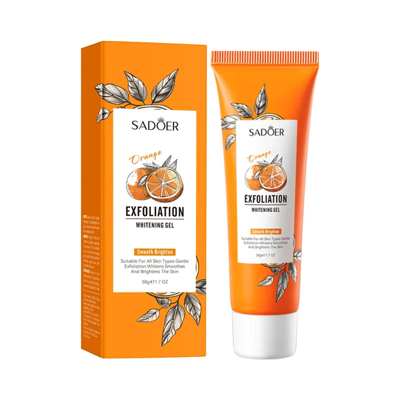 Orange Exfoliating Peeling Gel - Brightening Face Scrub 1pcs Scrubs Treatments 1pcs Tidesmit
