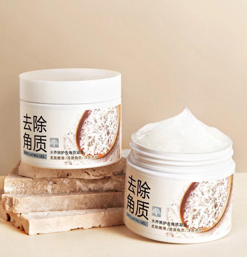 White Rice Exfoliating Gel - Gentle Brightening Facial Scrub | Tidesmit Scrubs Treatments Tidesmit