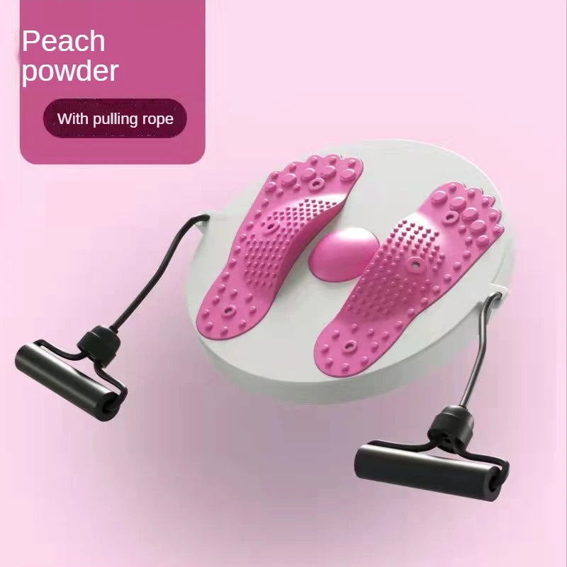 Tidesmit Waist Twisting Disc for Abdominal Training and Foot Massage Body Shaping Massage Equipment Pink Tidesmit