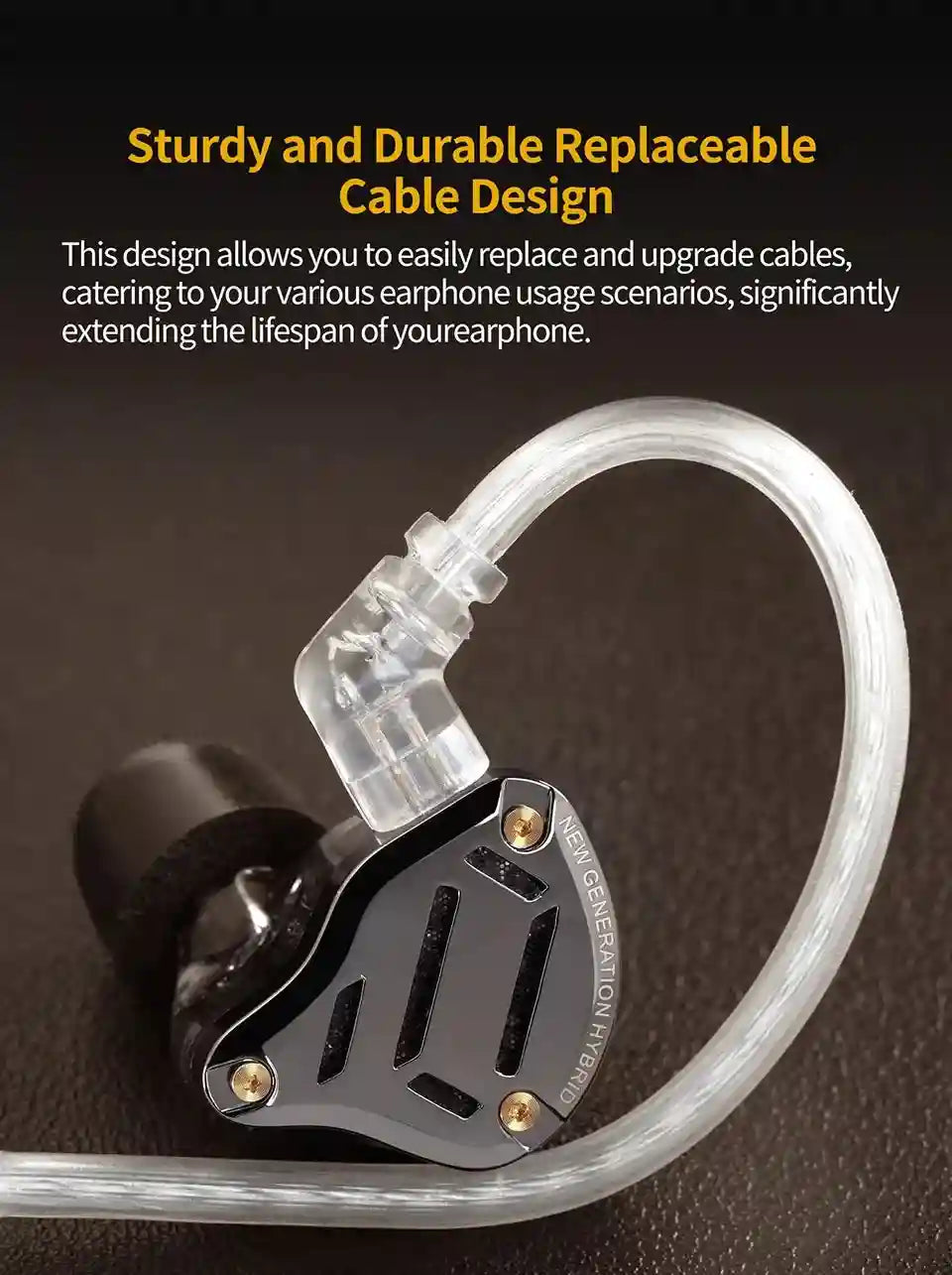 KZ ZS10 Pro 2 HiFi In-Ear Monitors with 4-Level Tuning - Metal Shell Tidesmit