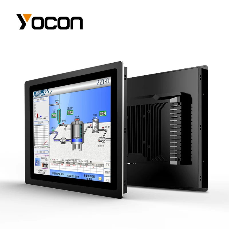 15 inch Industrial Touch Panel PC IP65 Waterproof I5-6200U 8+128G Win11 Touchable Computer Embedded Touch Screen
