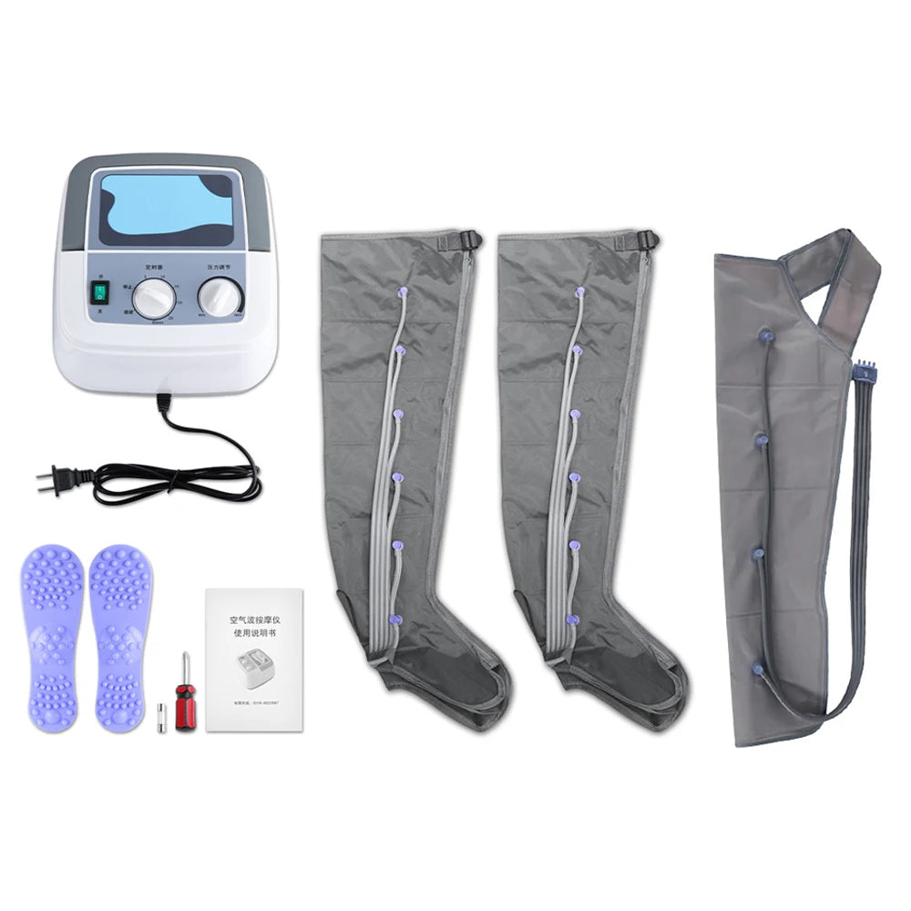 Lymphatic Drainage Machine: Electric Air Compression Leg Massager Body Shaping Massage Equipment China Mainland 220 V