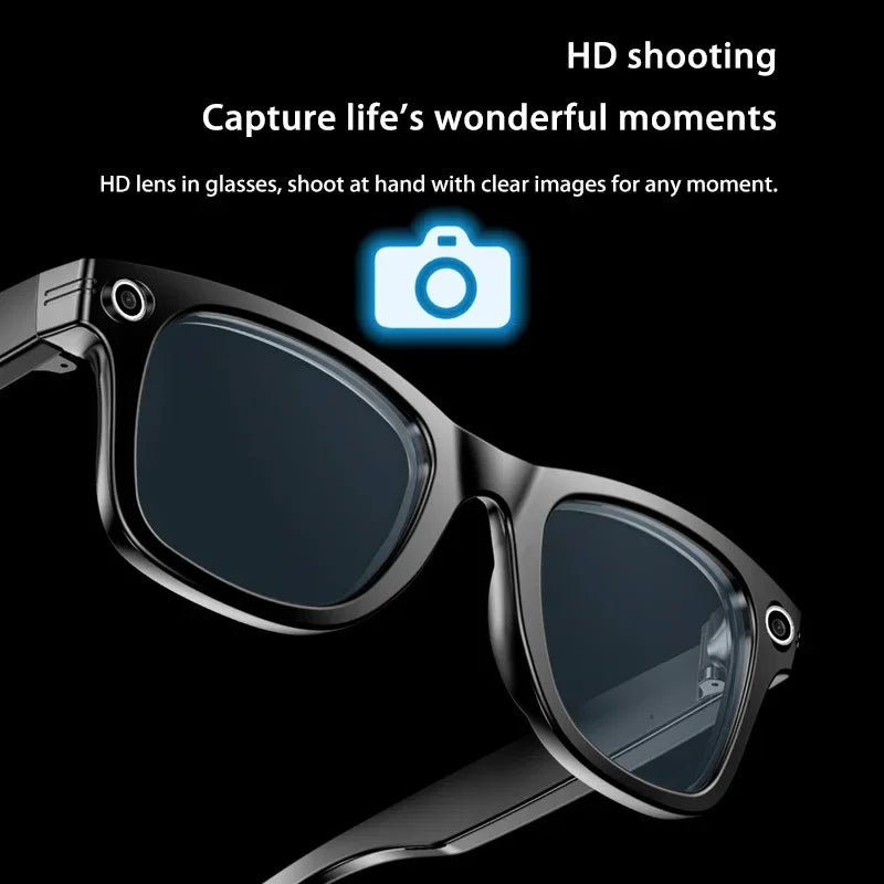 Tidesmit Smart Audio Glasses with AI Camera and Spatial Bluetooth Connectivity Tidesmit