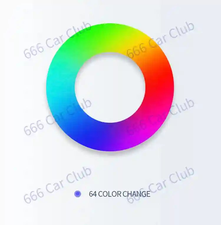 Mercedes Benz Ambient Lighting Kit 64 Color RGB LED Interior Air Tidesmit