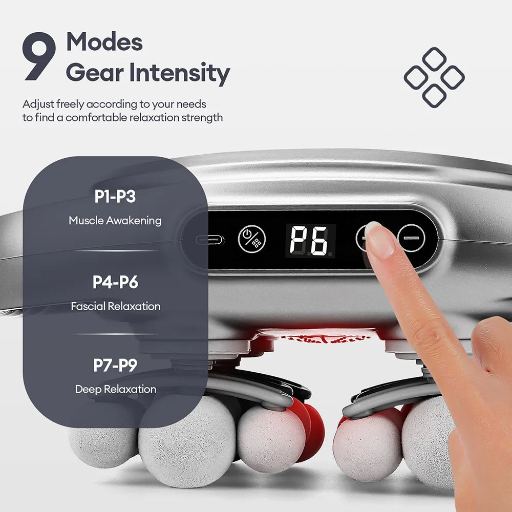 Deep Tissue Electric Massager - Professional Muscle Recovery Device Body Shaping Massage Equipment Tidesmit