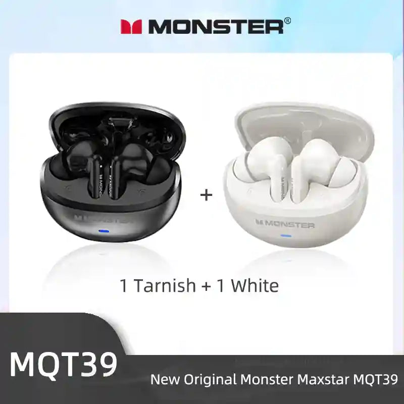 Tidesmit Wireless Bluetooth Earbuds with Active Noise Cancellation Tarnish And White Tidesmit