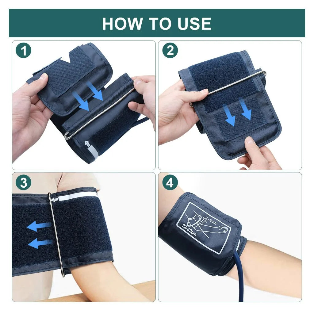 Spanish Voice Arm Automatic Blood Pressure Monitor BP Sphygmomanometer Pressure Meter Tonometer for Measuring Arterial Pressure