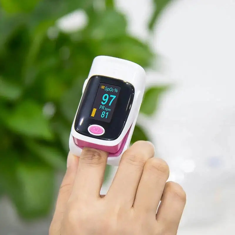 Medical Fingertip Pulse Oximeter Medical Ear forhead Body Infrared Thermometer home Saturation Meter portable  oximetro de pulso