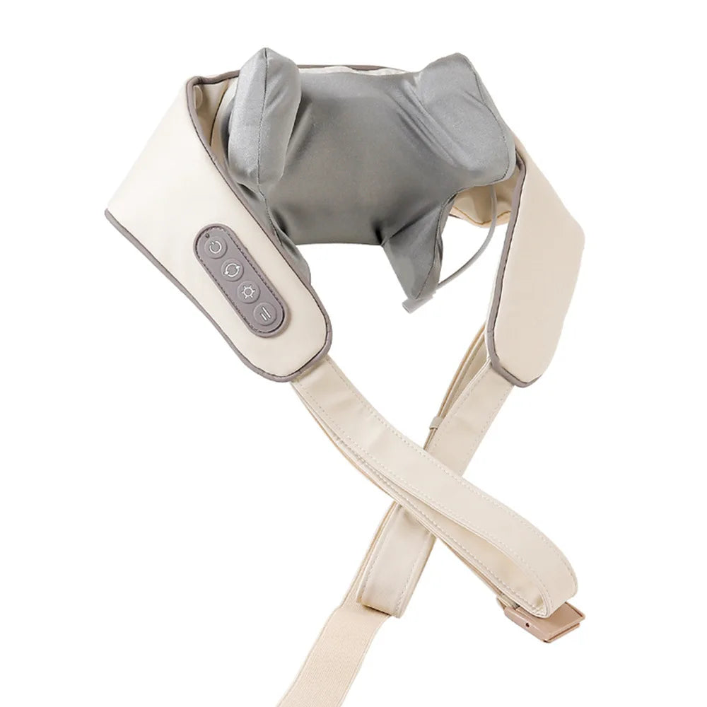Back Massager Shawl with Heat - Rechargeable Deep Tissue Relief Device Back Massage Instrument Tidesmit