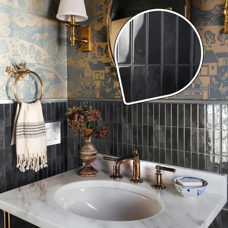 Backsplash Tile for Kitchen Peel and Stick, Self Adhesive Stick on Subway Tiles for Kitchen, Bathroom