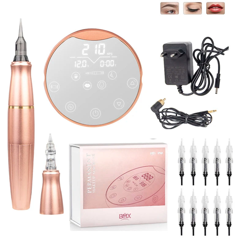 Permanent Makeup Machine - Professional Rotary PMU Kit by Tidesmit Permanent Makeup Machines Tidesmit