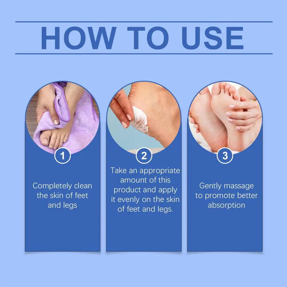 Urea 60% Cream for Cracked Heels - Professional Deep Foot Repair Scrubs Treatments Tidesmit