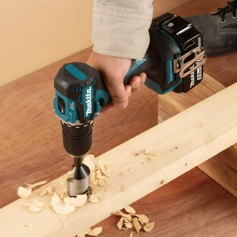Makita 18V Battery DDF487 Brushless Electric Drill, Suitable for Five-rope Impact Drill of Decoration Team Uses Suitable