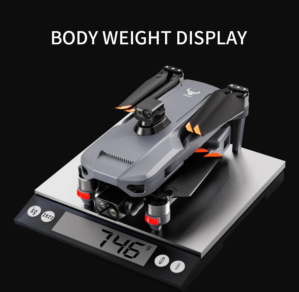 4K GPS Drone with Obstacle Avoidance - Foldable Quadcopter SG909 MAX Tidesmit