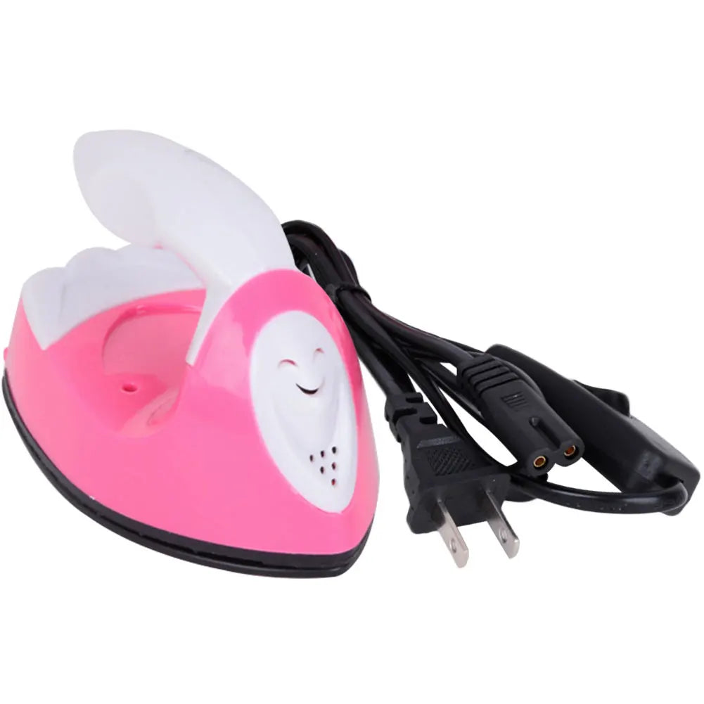 Tidesmit portable mini heat press machine for DIY crafts and sewing, showing compact design and heating plate detail.