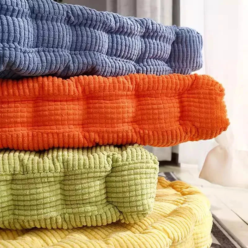 Thicken Square Round Corncob Tatami Seat Office Chair Cushion Sofa for Home Floor Decor Textile Knee Pillow Office Indoor Mat