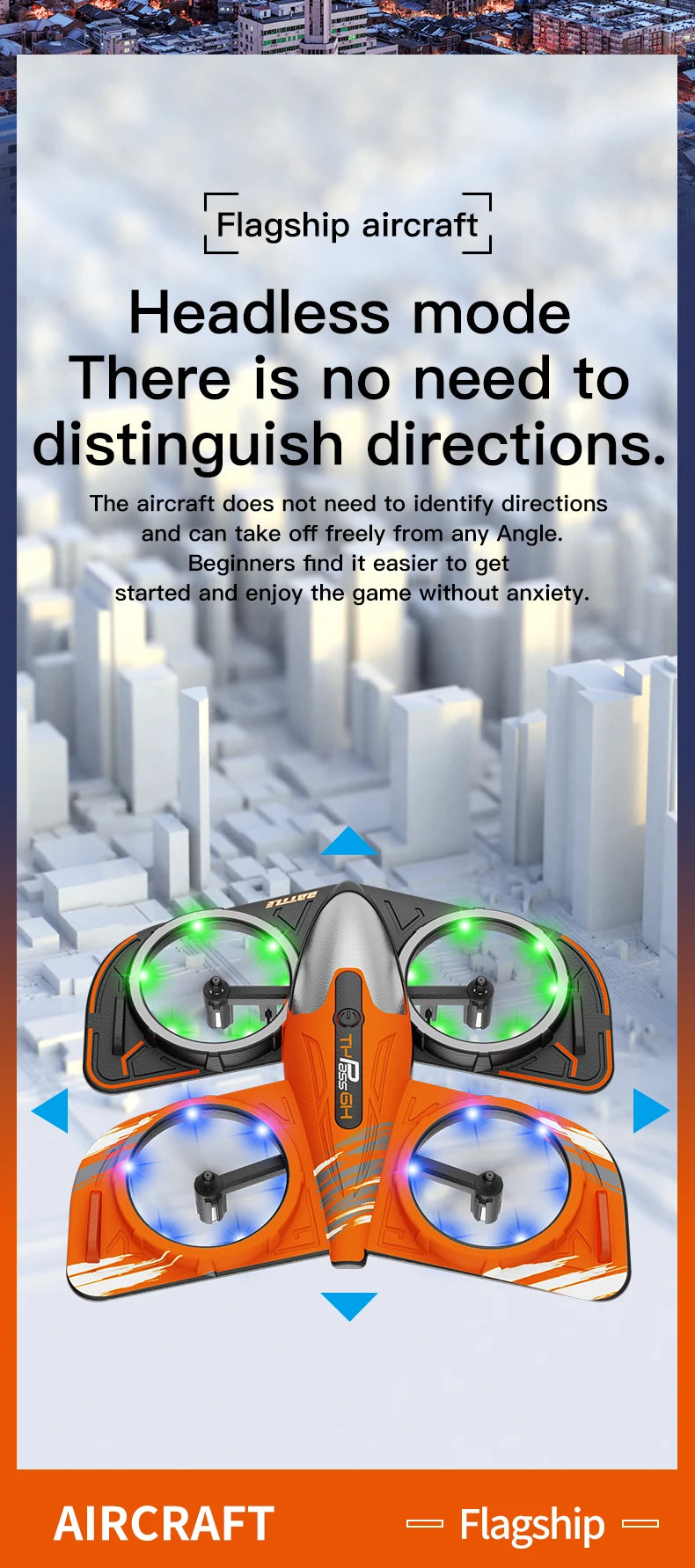 Camera Drone with Screen Remote and Altitude Hold - Tidesmit Tidesmit