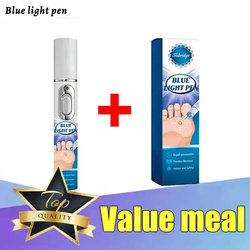 Blue Light Pen for Wart Removal – Certified Skin Care Tool Lip Care Buy 1 get 1 Tidesmit