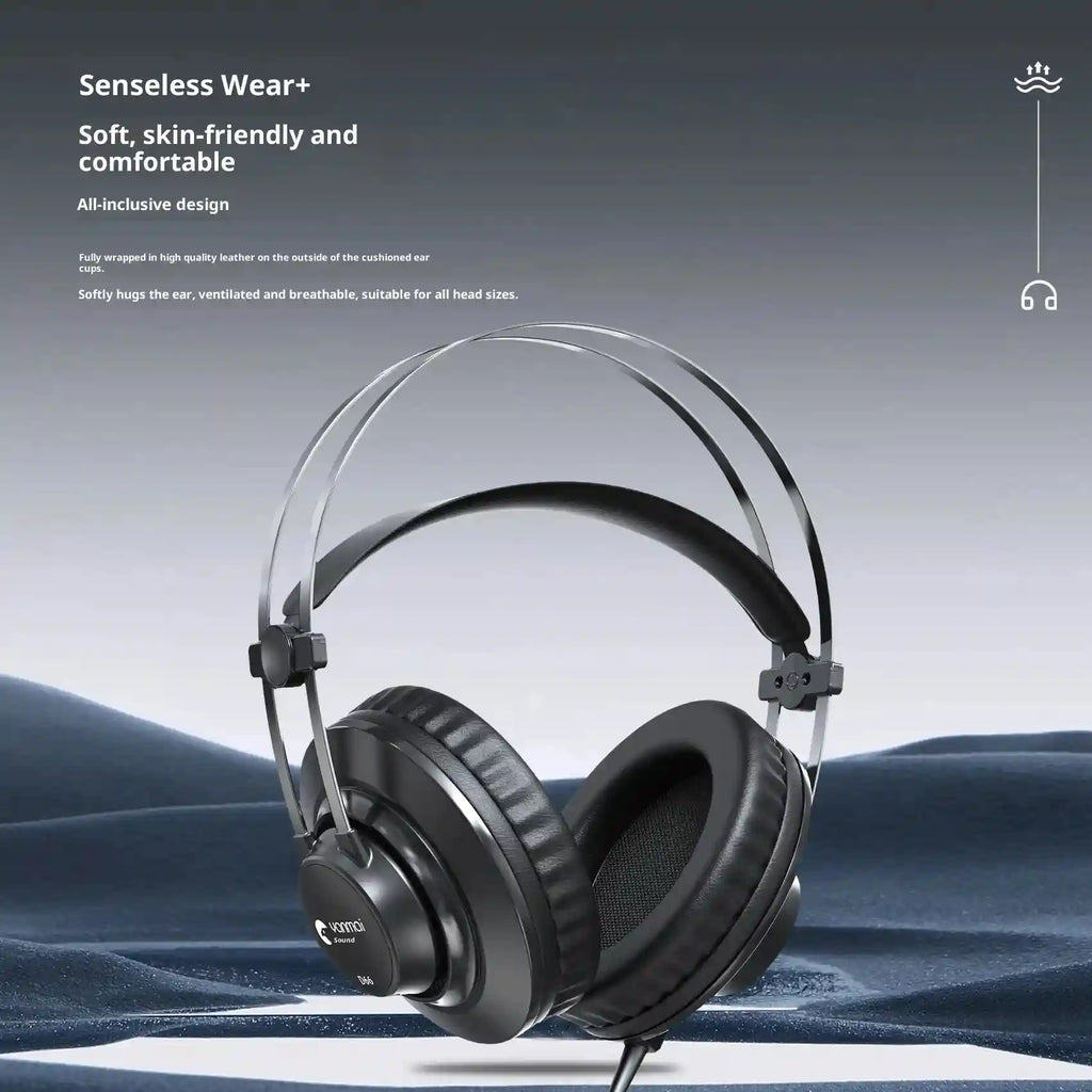 Studio Monitor Headphones Over Ear - Wired Precision Audio Tidesmit