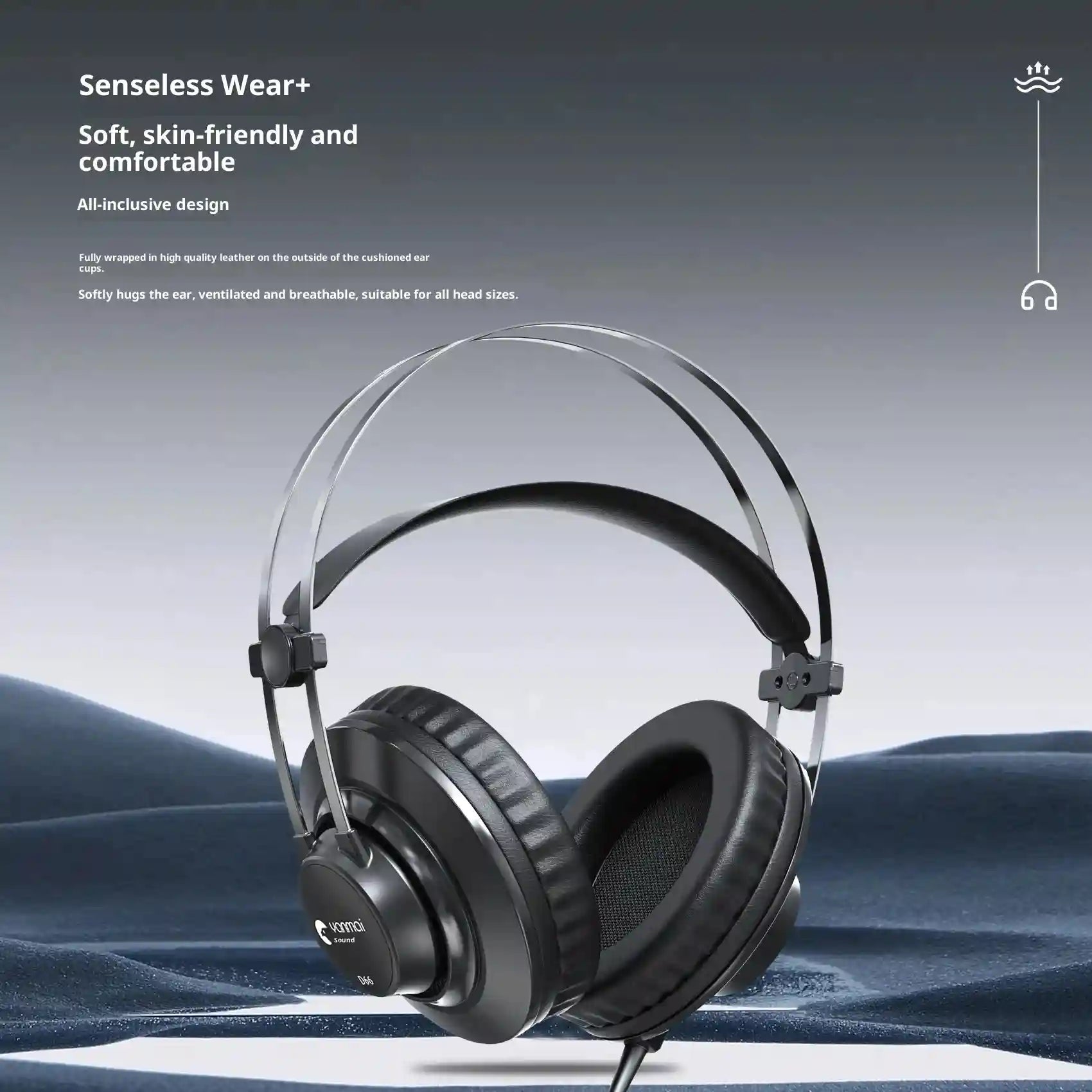 Studio Monitor Headphones Over Ear - Wired Precision Audio Tidesmit