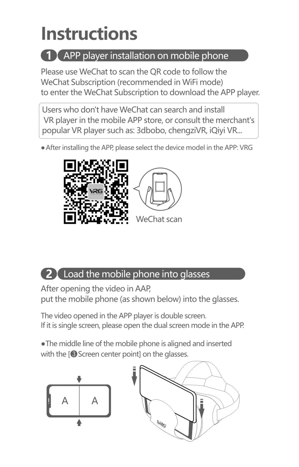 VR Headset for Smartphones with Adjustable Lenses - Tidesmit Tidesmit