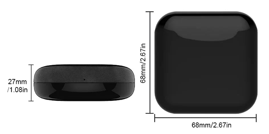 WiFi RF IR All-In-One Smart Universal Remote Controller, RF Appliances Tuya Smart Life App Voice Control with Alexa Google Home