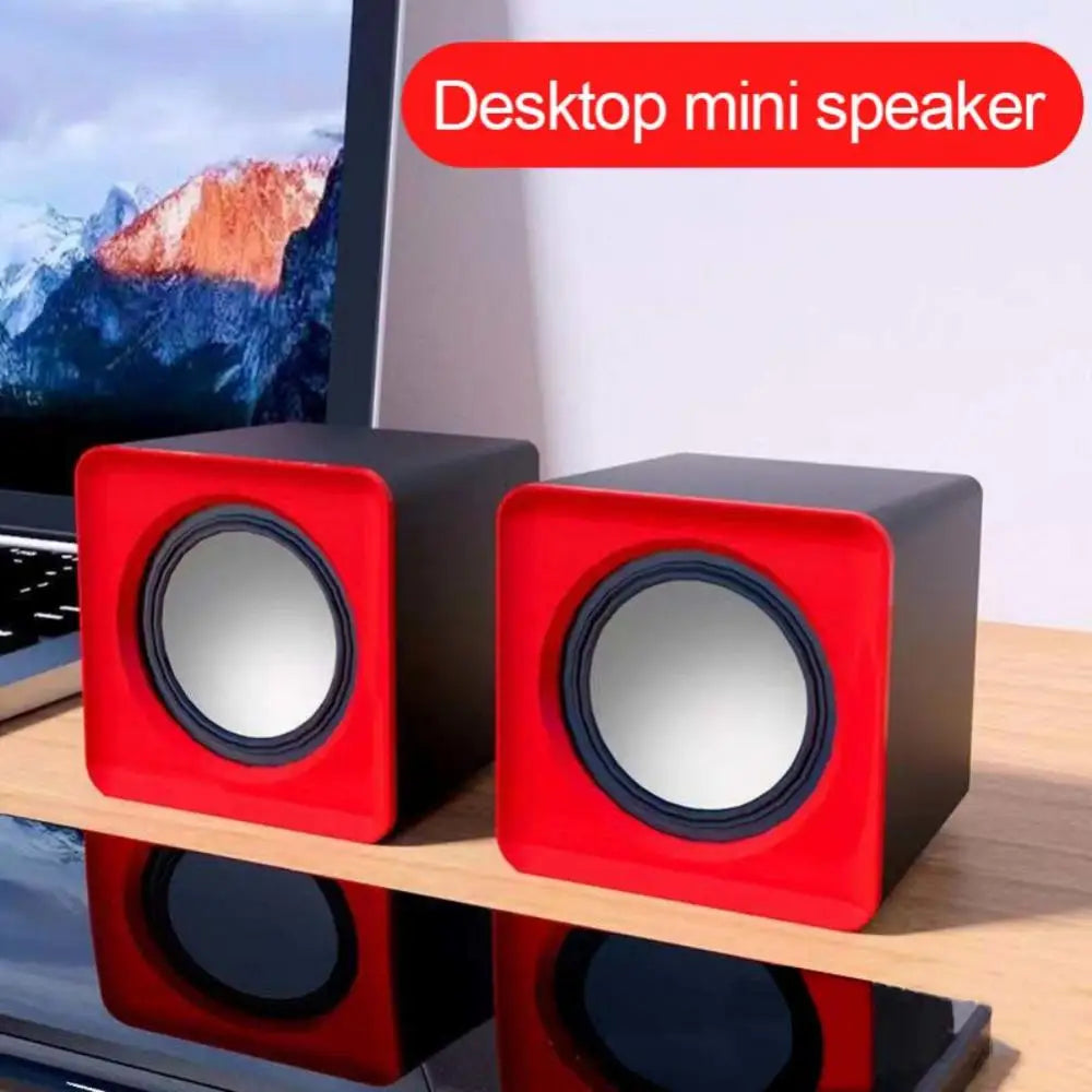 Mini Speaker For Computer PC Laptop Desktop Caixa De Som Sound Box Music Audio System Column Coluna Stereo Set Bocina Acoustics