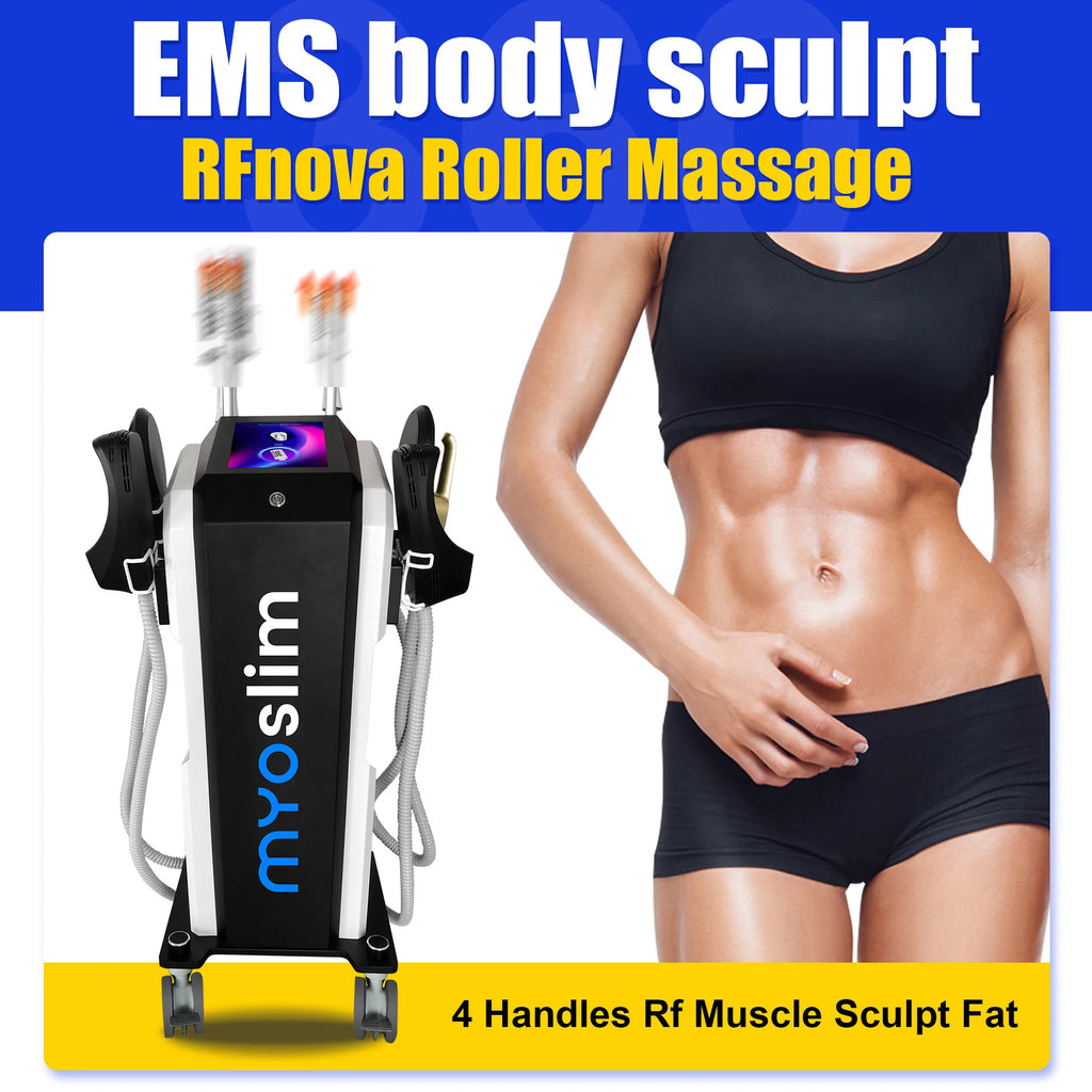Body Sculpting Machine: 6500W RF Muscle Stimulator & Massager Body Shaping Massage Equipment Tidesmit